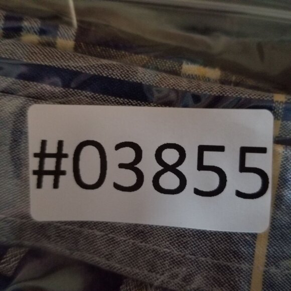 Wrangler Shirt Mens Large Blue Plaid Vintage Lightweight Pearl Snap - Picture 9 of 9